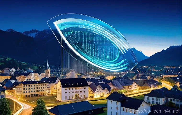 리히텐슈타인의 유산 상속법 - **"A visually striking landscape of Liechtenstein, showcasing its blend of traditional charm and mod...