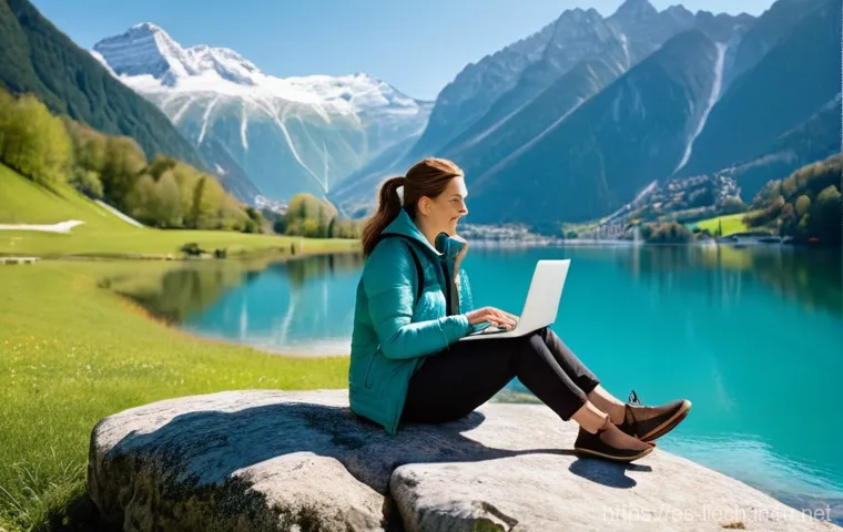 리히텐슈타인의 온라인 비즈니스 가능성 - **Prompt:** A group of three diverse, young tech professionals (two women and one man, all in their ... 리히텐슈타인의 온라인 비즈니스 가능성 - **Prompt:** A group of three diverse, young tech professionals (two women and one man, all in their ...